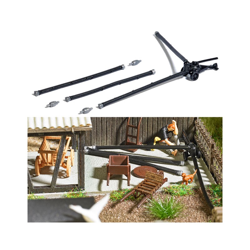 Slurry pump with tubes. BUSCH 7779