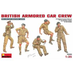 British armoured car crew. MINIART 35069