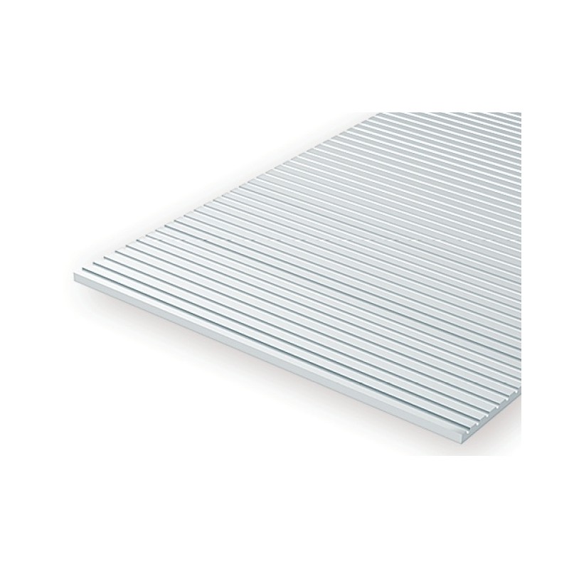 Plancha 15 x 30. "Coche de pasajeros" 1 mm. EVERGREEN 4067