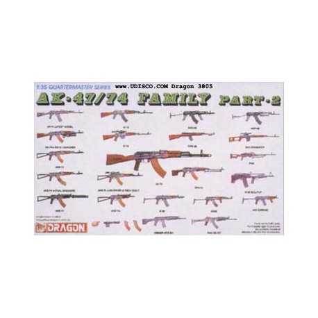 AK-47/74 Family. DRAGON 3805