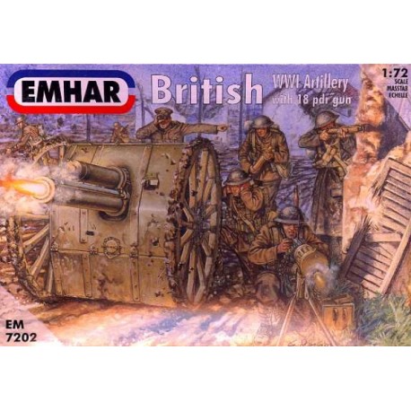 British WWI Artillery. EMHAR 7202