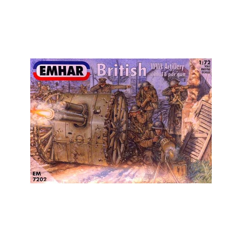 British WWI Artillery. EMHAR 7202