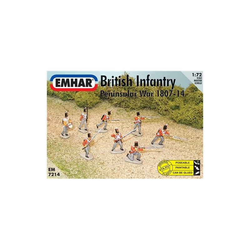 British infantry, 1807-1814. EMHAR 7214