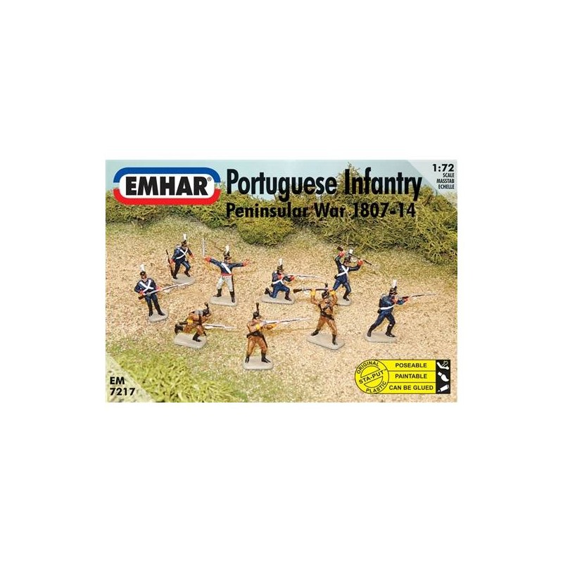 Portuguese infantry, 1807-1814. EMHAR 7217 Portuguese infantry, 1807-1814. EMHAR 7217