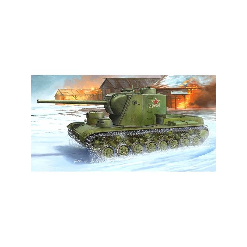 Carro soviético KV-5. TRUMPETER 05552 Carro soviético KV-5. TRUMPETER 05552