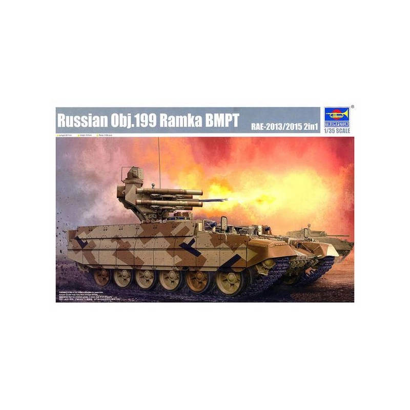 Blindado ruso Obj.199 Ramka BMPT. TRUMPETER 05548 Blindado ruso Obj.199 Ramka BMPT. TRUMPETER 05548