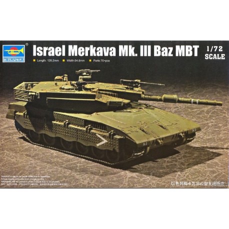 Israel Merkava Mk.III Baz MBT. TRUMPETER 07104