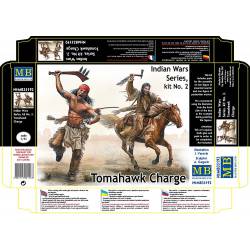 Guerres indiennes, Tomahawk à la charge.