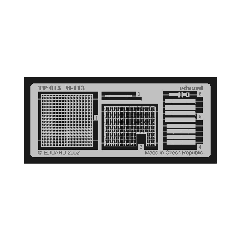 Fotograbado: M-113 (kit Tamiya). EDUARD TP015