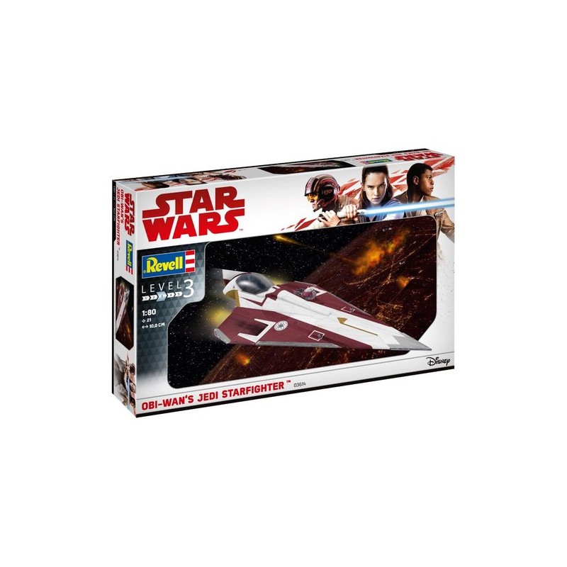 Star Wars: Caza de Jedi de Obi Wan. REVELL 03614