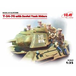 T-34/76 with Riders.