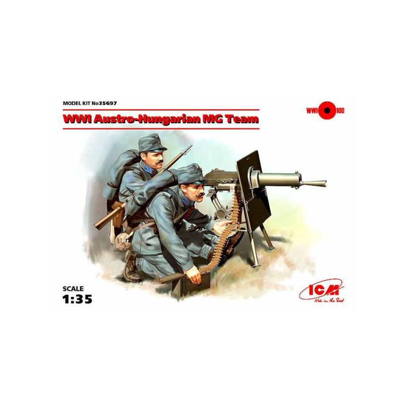 Austro-Hungarian MG Team. ICM 35697