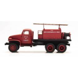GMC-Feuerwehrleute, überdachtes Dach.