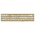Numbers and letters, 5mm. ETM 001