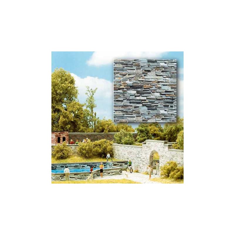Muro de lascas. BUSCH 7421 Muro de lascas. BUSCH 7421