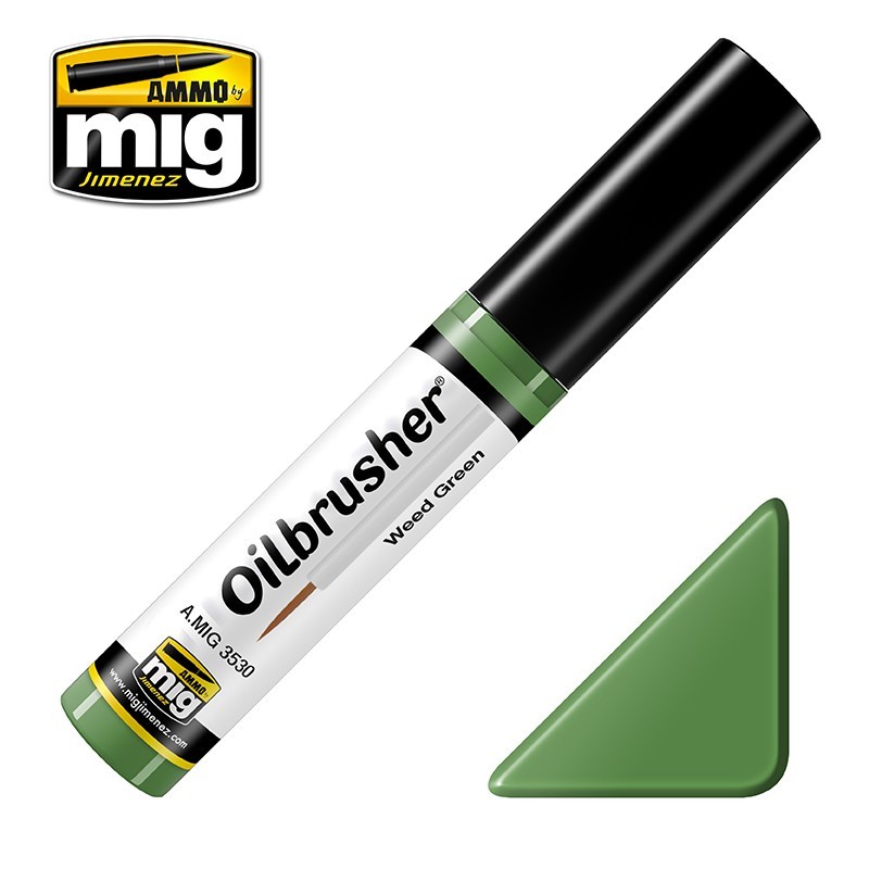 Oilbrusher: verde hierba. AMIG 3530 Oilbrusher: verde hierba. AMIG 3530