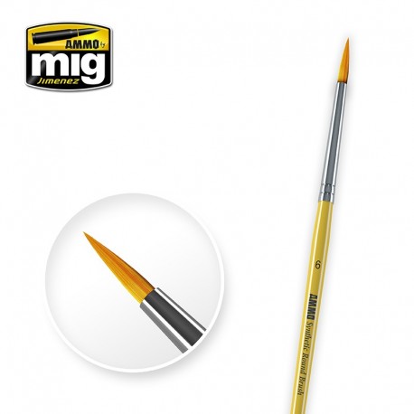 Brush round Nº4. AMIG 8615 Brush round Nº4. AMIG 8615