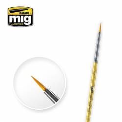 Brush round Nº3/0. AMIG 8611