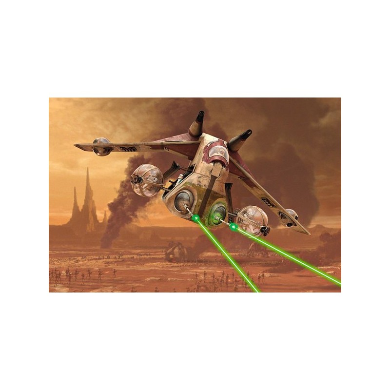 Star Wars: Repubic gunship con pinturas. REVELL 63613