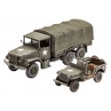 Camión M34 y todoterreno. REVELL 03260