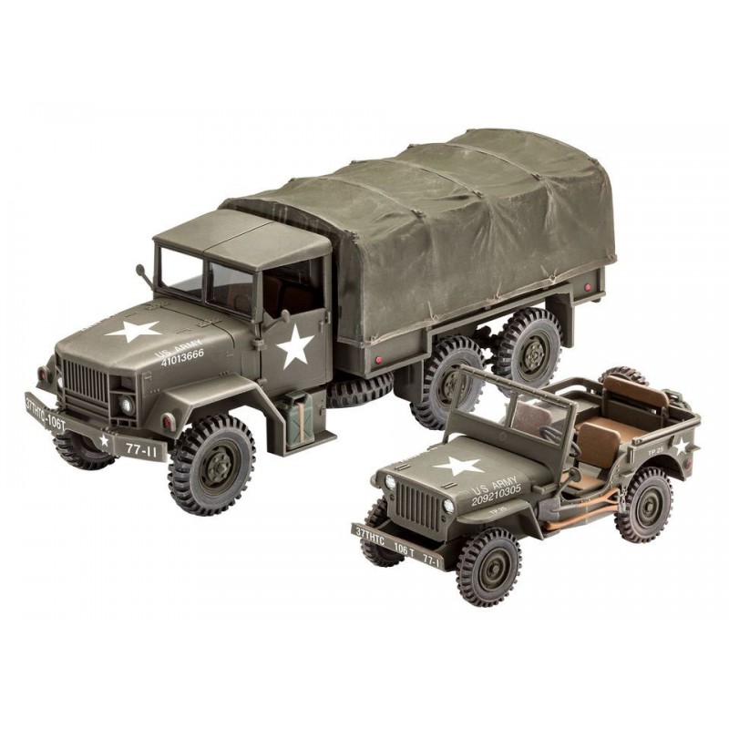 Camión M34 y todoterreno. REVELL 03260 Camión M34 y todoterreno. REVELL 03260