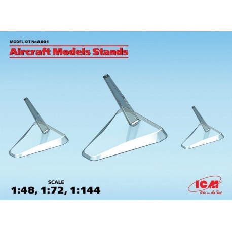 Aircraft models stands. ICM A001