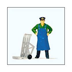 Hombre de servicio.