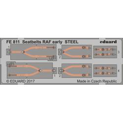 Seatbelts RAF WWII early aircrafts. EDUARD FE811