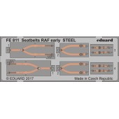 Seatbelts RAF WWII early aircrafts. EDUARD FE811