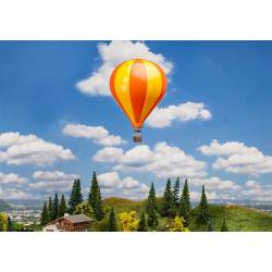 Hot air balloon.