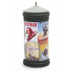 Advertising column. 