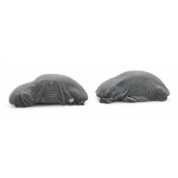VW Beetles with cover. 