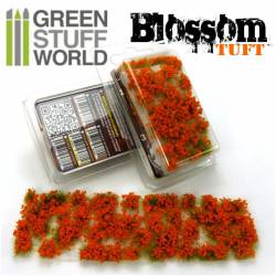 Blossom tufts, orange. 6 mm. GREEN STUFF WORLD 367801