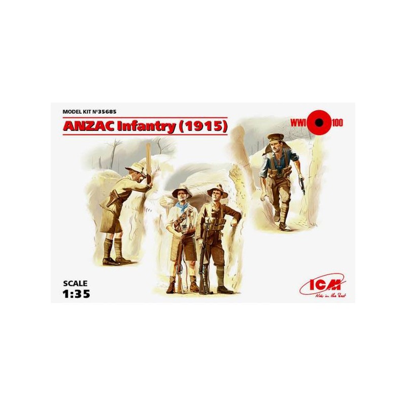 Infantería ANZAC, 1915. ICM 35685