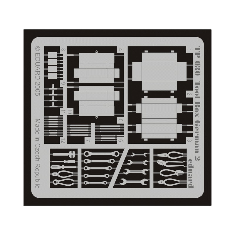 Caja de herramientas alemanas. EDUARD TP030