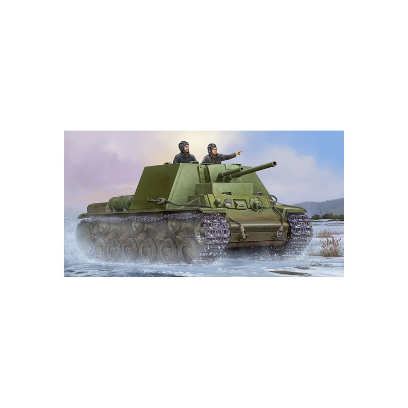 KV-7 soviético, Mod. 1941. TRUMPETER 09503