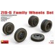 ZIS-5 family wheels set. MINIART 35196