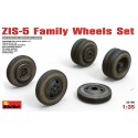 Set de ruedas para ZIS-5. MINIART 35196