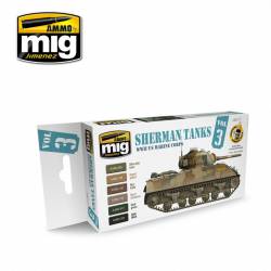 Set Sherman Tanks Vol. 3.
