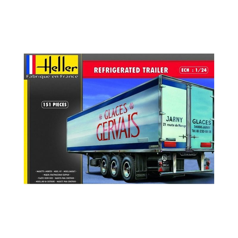 Refrigerated trailer. HELLER 80776