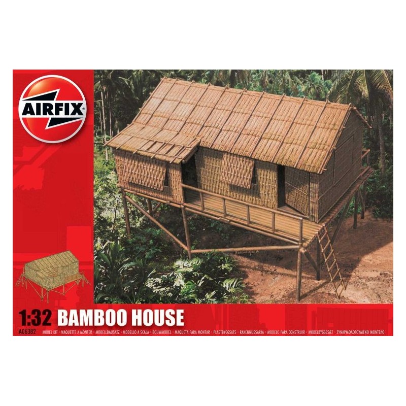 Casa de bambú. AIRFIX A06382