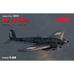 Bomber deutsch, He 111H-3.