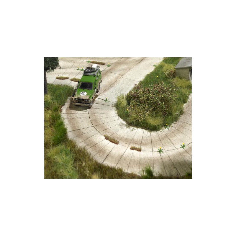 Pavimento de placas de hormigón. BUSCH 1106