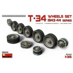 Set di ruote cingolate T-34.