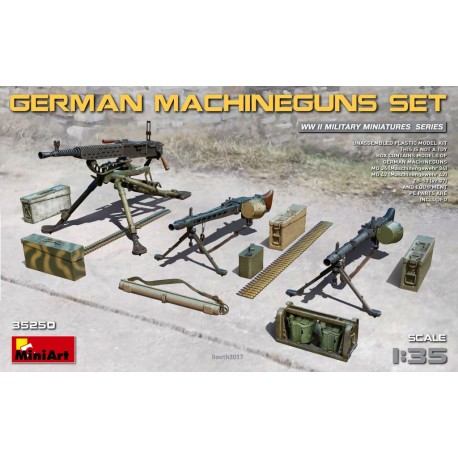 German machinegun set. MINIART 35250