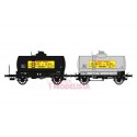 Set de 2 vagones cisterna OCEM 29, SNCF. REE WB-455