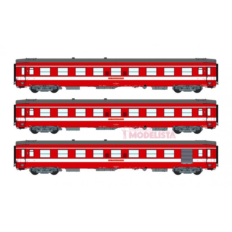 Le Capitole: Set de coches, SNCF. Luz interior. REE VB-119 Le Capitole: Set de coches, SNCF. Luz interior. REE VB-119