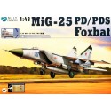 Maquette Avion KITTY HAWK 1/48 – MiG-25 PD/PDS Foxbat – Réf 80119 – Neuf