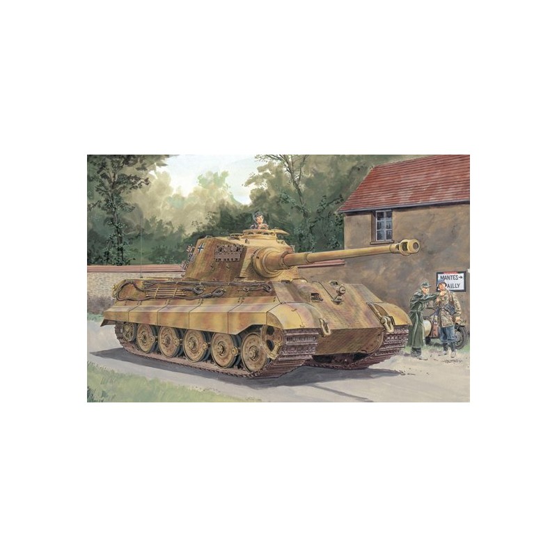 King Tiger con torreta Henschet. DRAGON 7558 King Tiger con torreta Henschet. DRAGON 7558