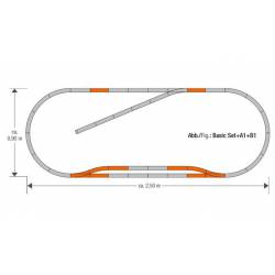 Geoline track set B1. ROCO 61151